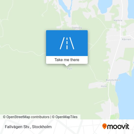 Fallvägen Stv. map