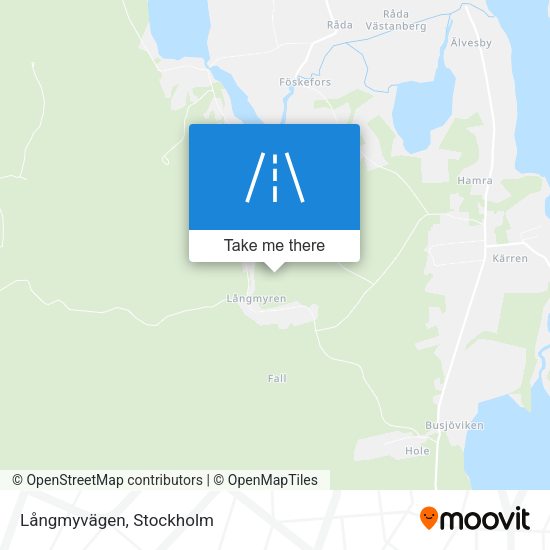 Långmyvägen map