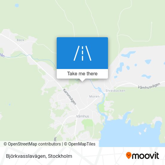 Björkvasslavägen map