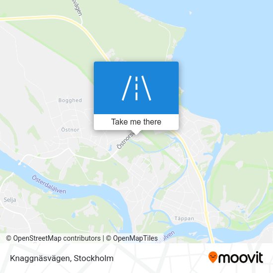 Knaggnäsvägen map