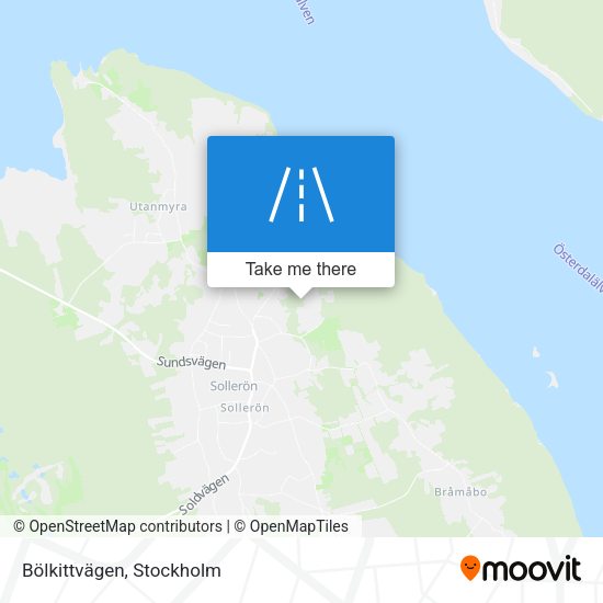 Bölkittvägen map
