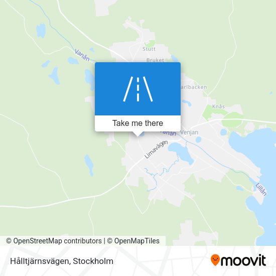 Hålltjärnsvägen map