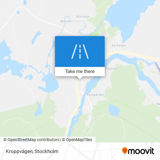 Kroppvägen map