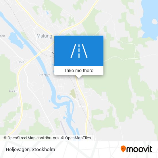 Heljevägen map