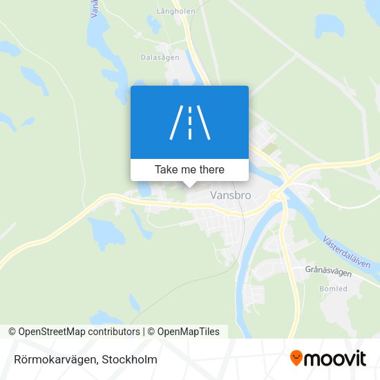 Rörmokarvägen map