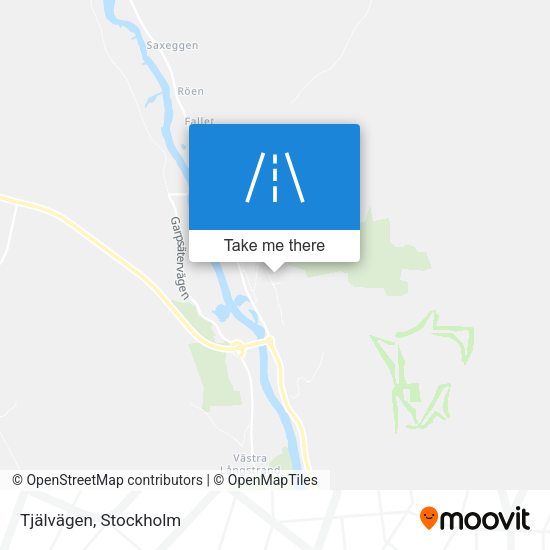 Tjälvägen map