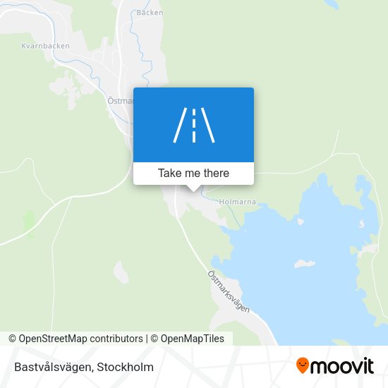 Bastvålsvägen map