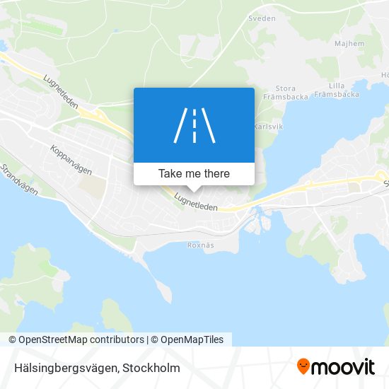 Hälsingbergsvägen map