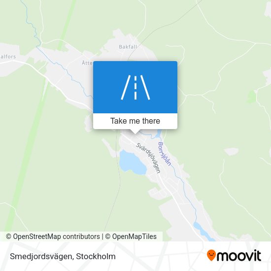 Smedjordsvägen map
