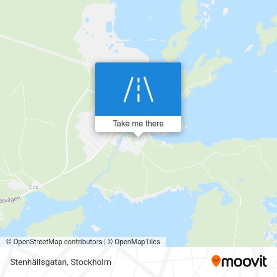 Stenhällsgatan map