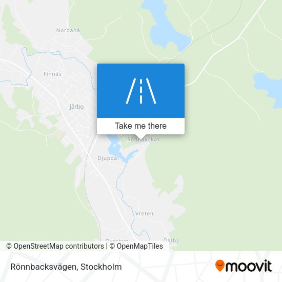 Rönnbacksvägen map
