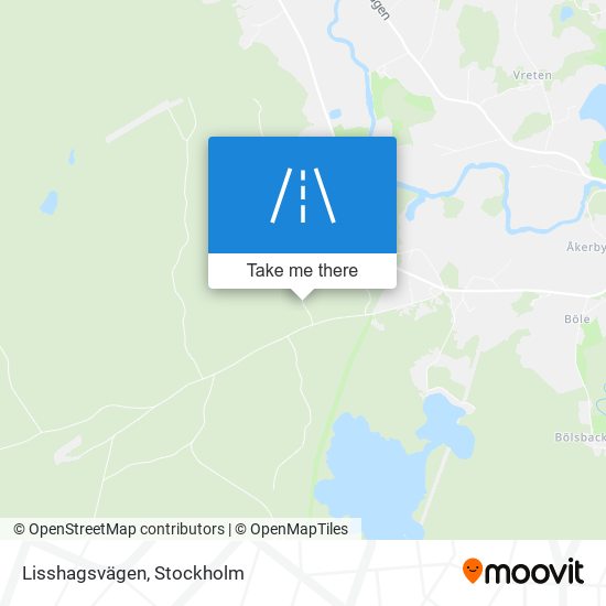 Lisshagsvägen map
