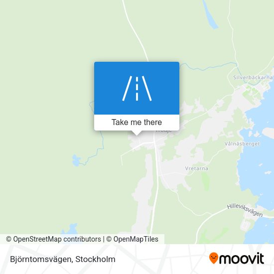Björntomsvägen map
