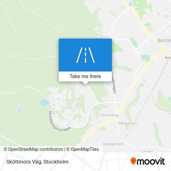Sköttmors Väg map