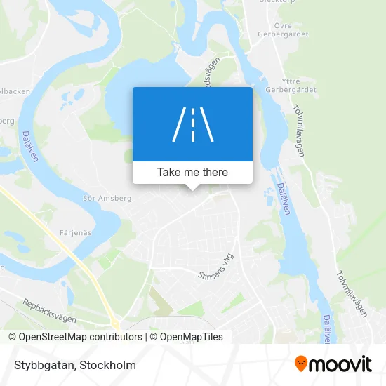 Stybbgatan map