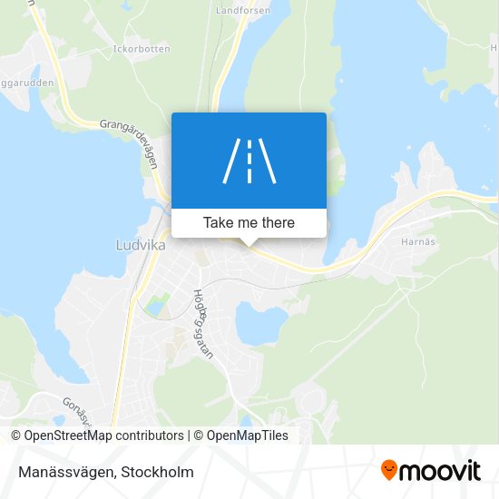 Manässvägen map