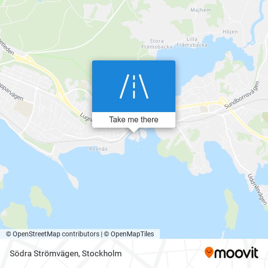 Södra Strömvägen map