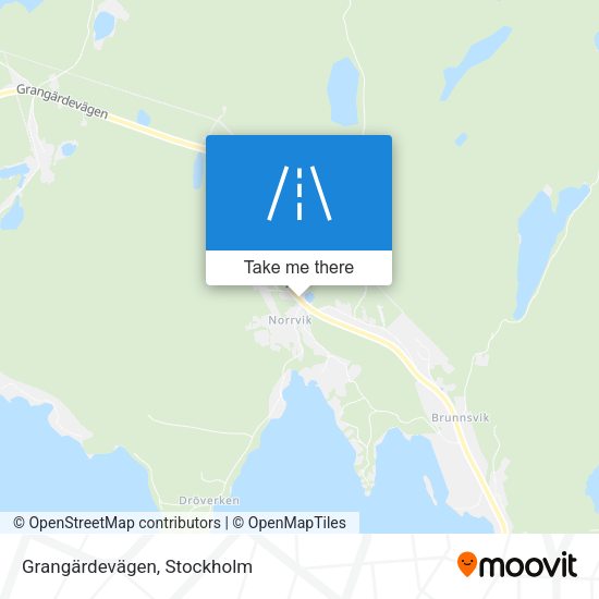 Grangärdevägen map