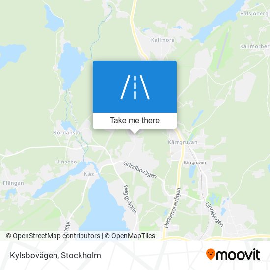 Kylsbovägen map