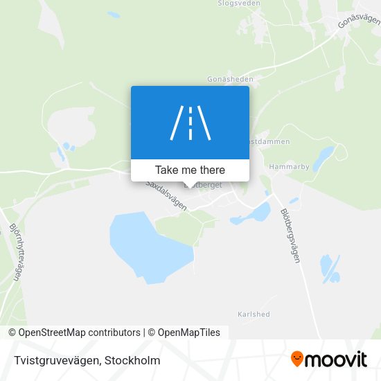 Tvistgruvevägen map