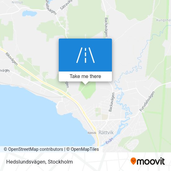 Hedslundsvägen map