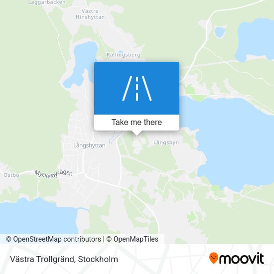 Västra Trollgränd map