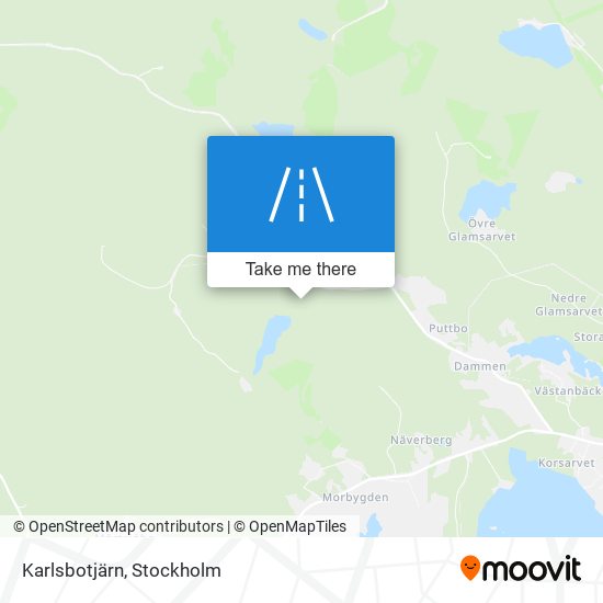 Karlsbotjärn map