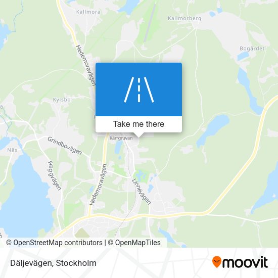 Däljevägen map