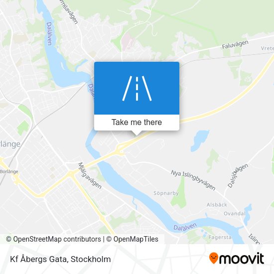 Kf Åbergs Gata map