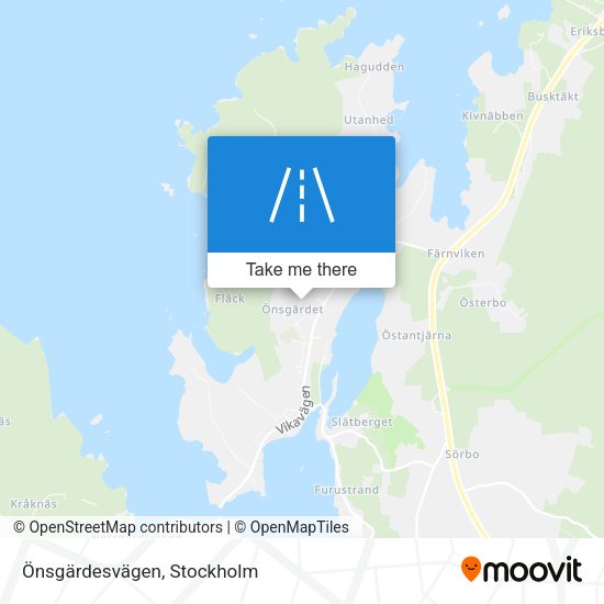 Önsgärdesvägen map