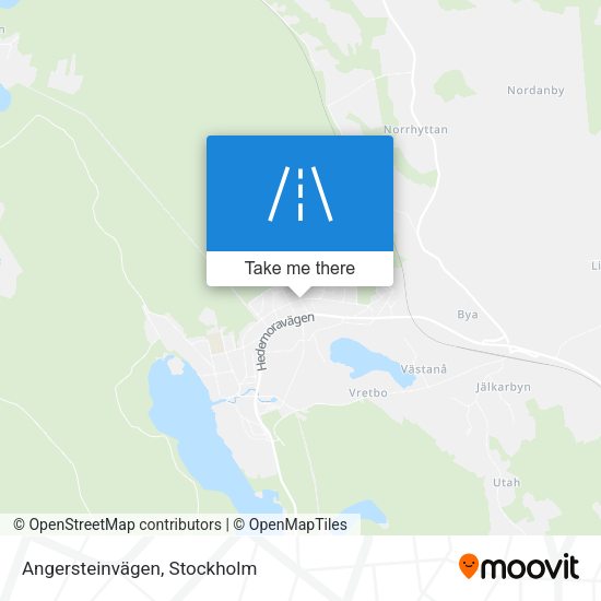 Angersteinvägen map