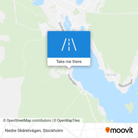Nedre Skäretvägen map