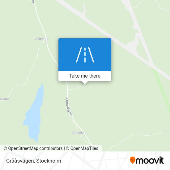 Grååsvägen map