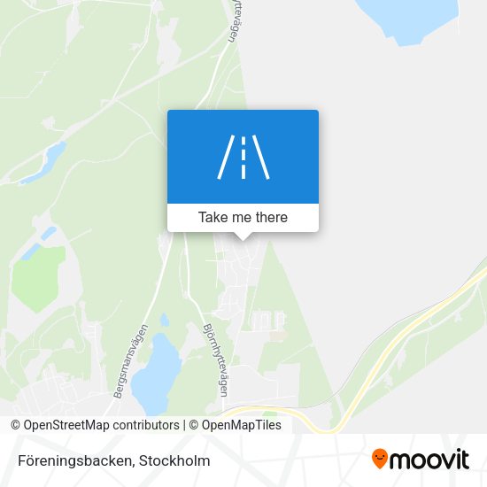 Föreningsbacken map