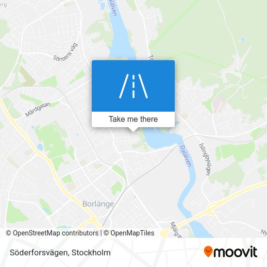Söderforsvägen map