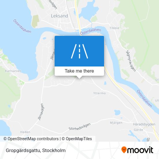 Gropgärdsgattu map