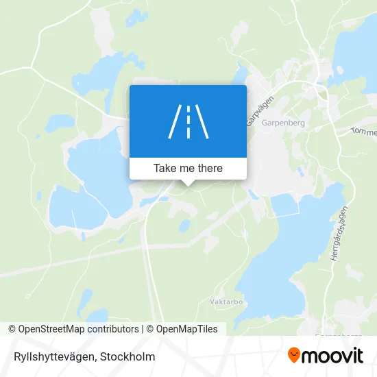 Ryllshyttevägen map