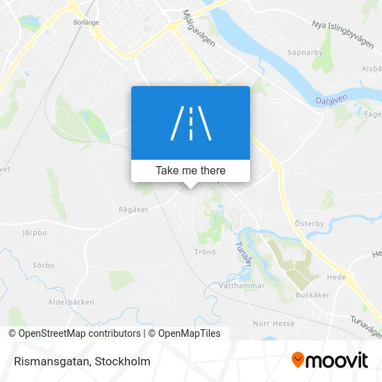 Rismansgatan map