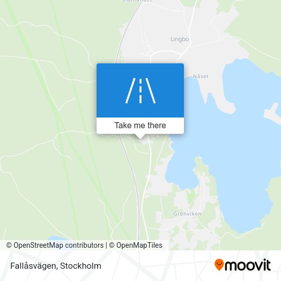 Fallåsvägen map