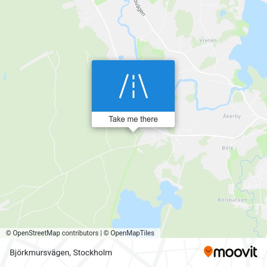Björkmursvägen map
