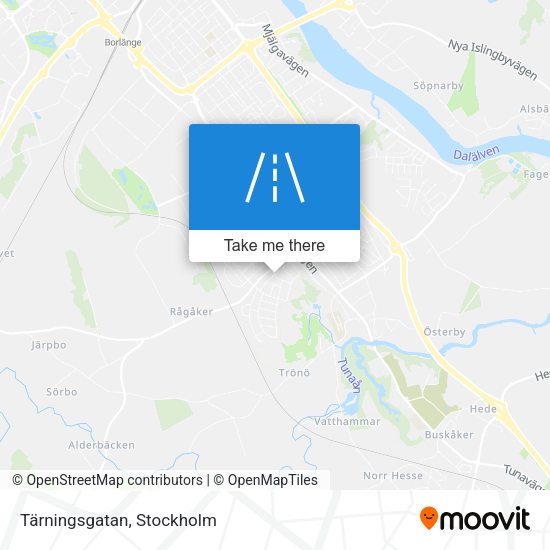 Tärningsgatan map