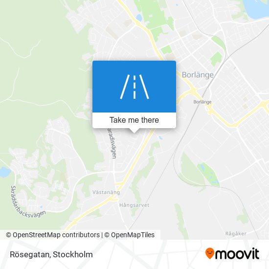 Rösegatan map