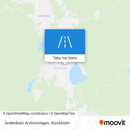 Änderåsen Arvholsvägen map