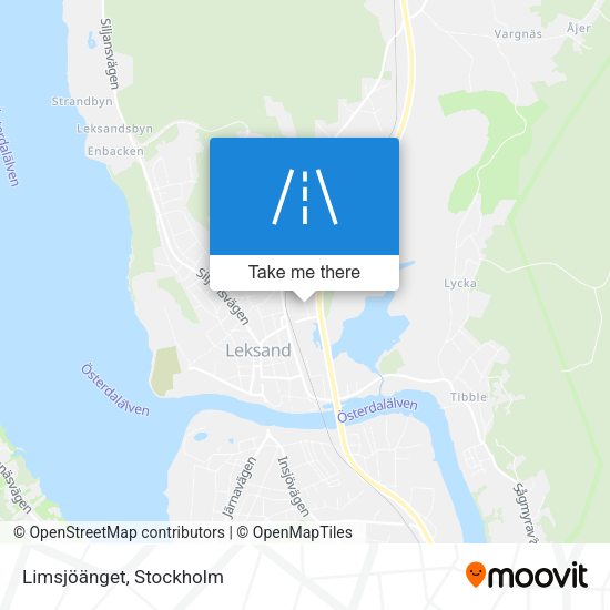 Limsjöänget map