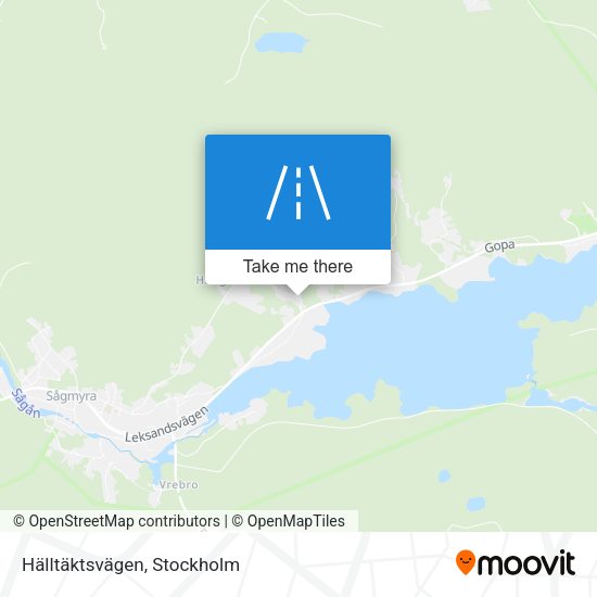 Hälltäktsvägen map