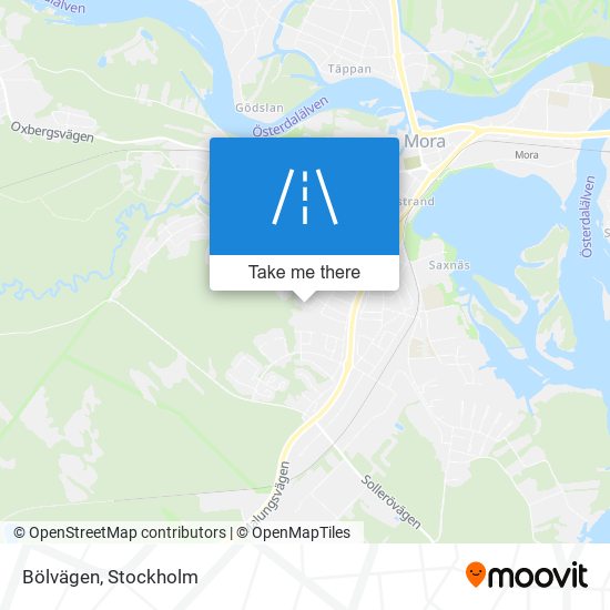 Bölvägen map