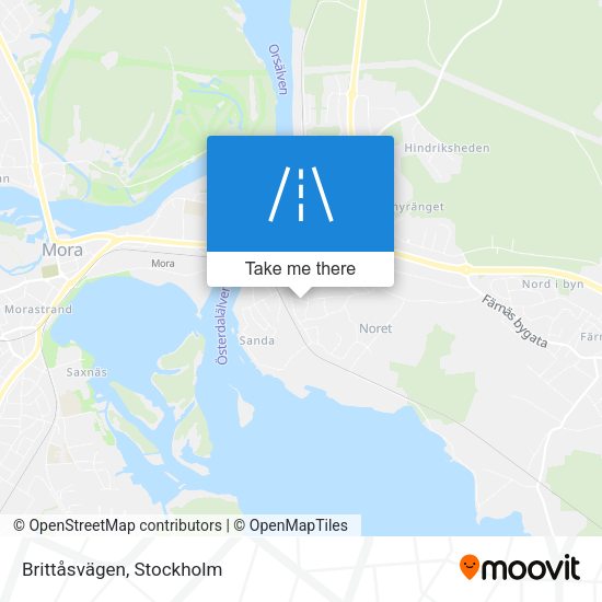 Brittåsvägen map