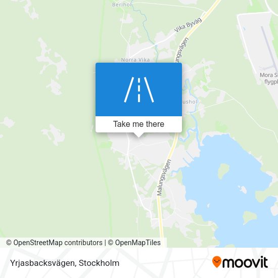 Yrjasbacksvägen map