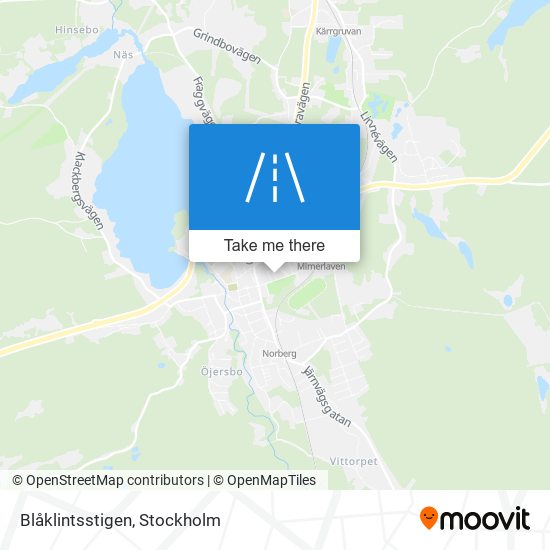 Blåklintsstigen map