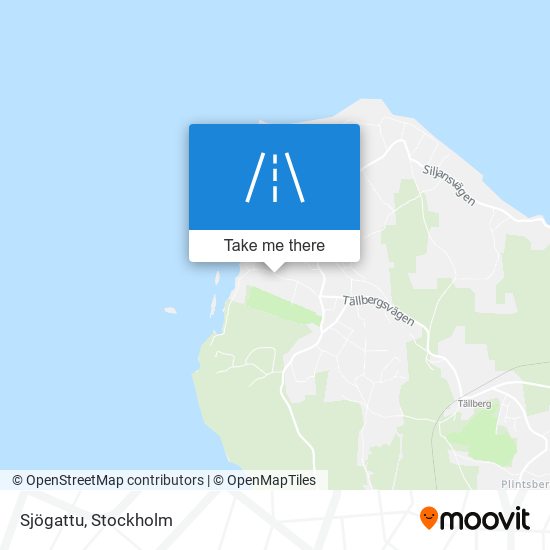 Sjögattu map